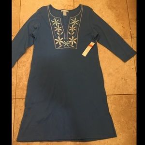 NWT* WOMANS BLUE DRESS